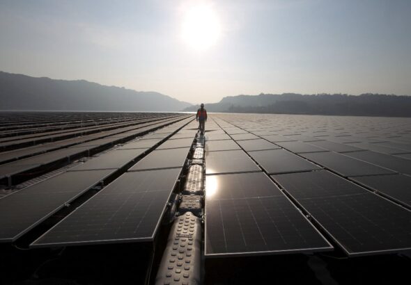 proyek PLTS Terapung Cirata, Purwakarta, Jawa Barat