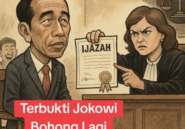 Jokowi bohong lagi (Foto) : ilustrasi