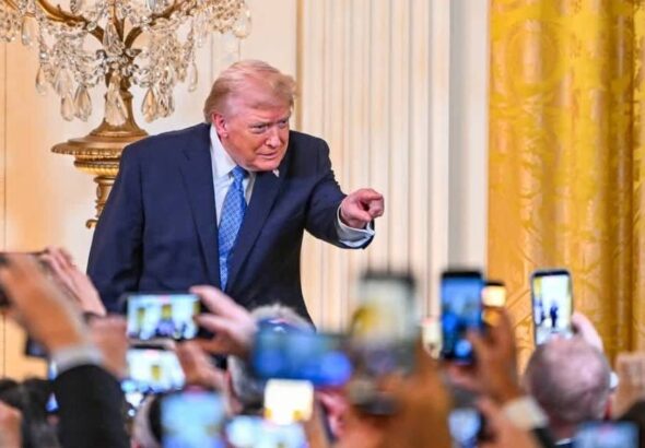 Presiden Amerika Serikat, Donald Trump.