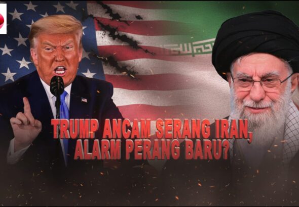 Presiden Amerika Serikat, Donald Trump dan Pemimpin Tertinggi Iran, Ayatollah Ali Khamenei.