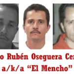 Foto yang diterbitkan oleh Departement Luar Negeri AS pada 4 Desember 2024, menunjukkan poster hadiah untuk pemimpin kartel narkoba Meksiko yang berpengaruh, Nemesio Oseguera.