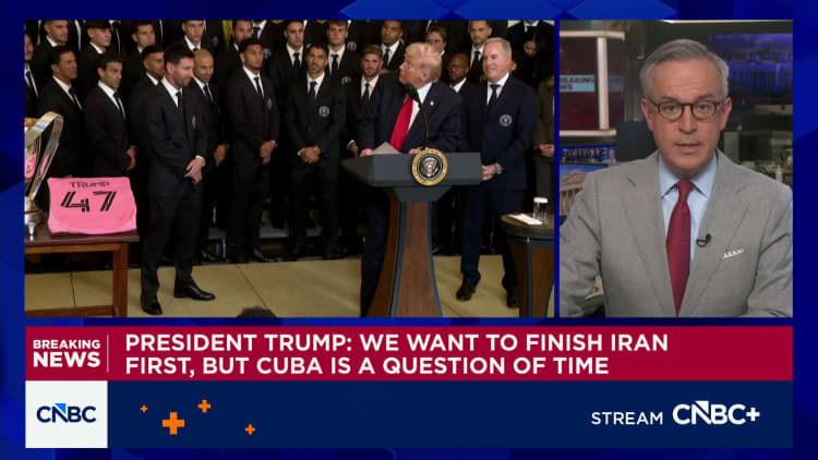 Kami ingin menyelesaikan Iran terlebih dahulu, tetapi Kuba hanyalah masalah waktu.